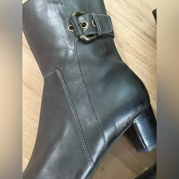 Ecco black women's boots - Picture 8 of 8